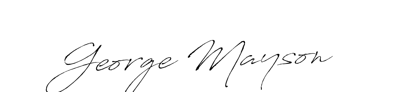 Use a signature maker to create a handwritten signature online. With this signature software, you can design (Antro_Vectra) your own signature for name George Mayson. George Mayson signature style 6 images and pictures png