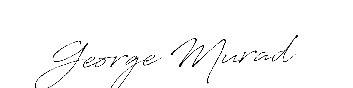 Antro_Vectra is a professional signature style that is perfect for those who want to add a touch of class to their signature. It is also a great choice for those who want to make their signature more unique. Get George Murad name to fancy signature for free. George Murad signature style 6 images and pictures png