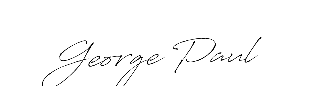 How to make George Paul signature? Antro_Vectra is a professional autograph style. Create handwritten signature for George Paul name. George Paul signature style 6 images and pictures png