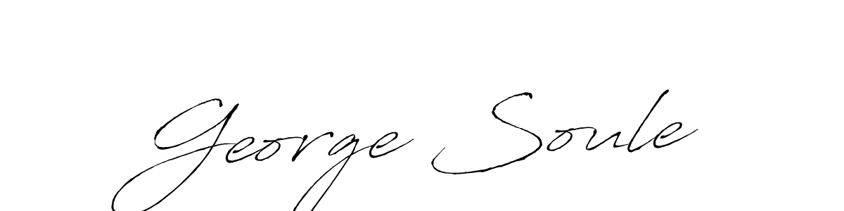 How to make George Soule name signature. Use Antro_Vectra style for creating short signs online. This is the latest handwritten sign. George Soule signature style 6 images and pictures png