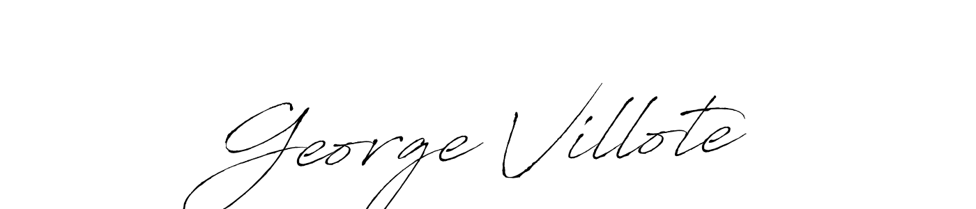 How to Draw George Villote signature style? Antro_Vectra is a latest design signature styles for name George Villote. George Villote signature style 6 images and pictures png