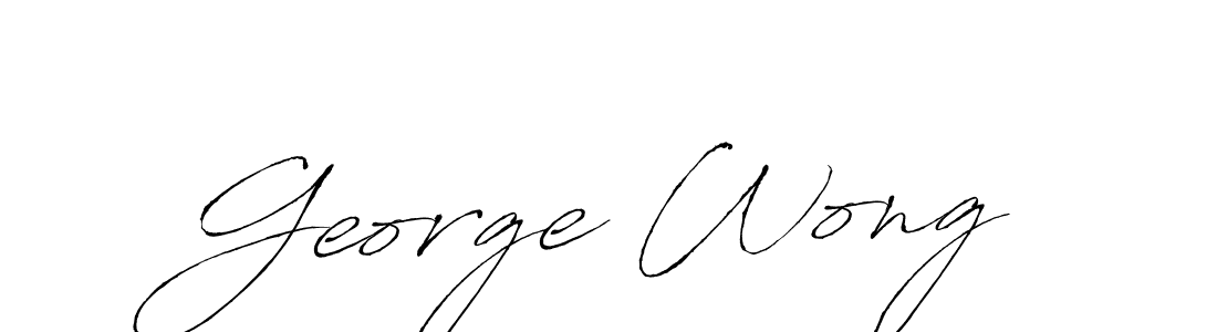 Use a signature maker to create a handwritten signature online. With this signature software, you can design (Antro_Vectra) your own signature for name George Wong. George Wong signature style 6 images and pictures png