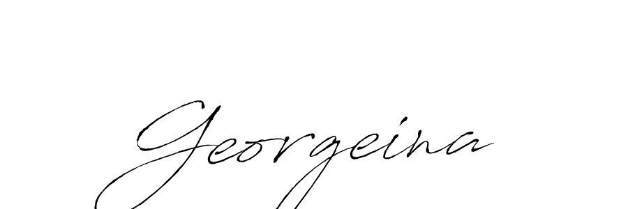 You should practise on your own different ways (Antro_Vectra) to write your name (Georgeina) in signature. don't let someone else do it for you. Georgeina signature style 6 images and pictures png
