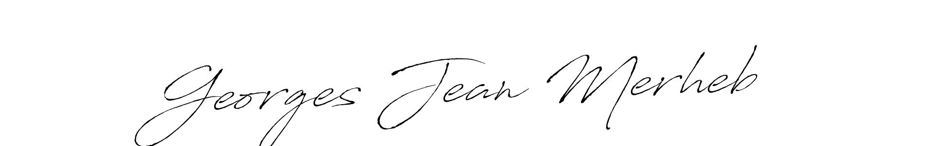 Similarly Antro_Vectra is the best handwritten signature design. Signature creator online .You can use it as an online autograph creator for name Georges Jean Merheb. Georges Jean Merheb signature style 6 images and pictures png