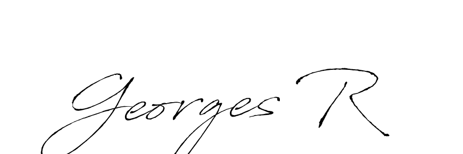 It looks lik you need a new signature style for name Georges R. Design unique handwritten (Antro_Vectra) signature with our free signature maker in just a few clicks. Georges R signature style 6 images and pictures png