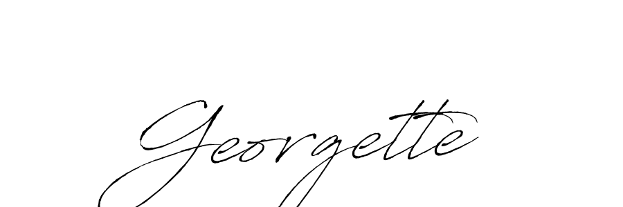 You should practise on your own different ways (Antro_Vectra) to write your name (Georgette) in signature. don't let someone else do it for you. Georgette signature style 6 images and pictures png