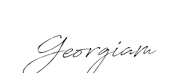 Make a beautiful signature design for name Georgiam. Use this online signature maker to create a handwritten signature for free. Georgiam signature style 6 images and pictures png