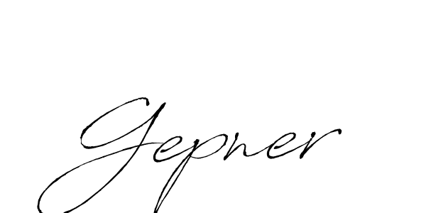 Create a beautiful signature design for name Gepner. With this signature (Antro_Vectra) fonts, you can make a handwritten signature for free. Gepner signature style 6 images and pictures png