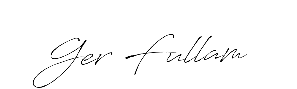 You can use this online signature creator to create a handwritten signature for the name Ger Fullam. This is the best online autograph maker. Ger Fullam signature style 6 images and pictures png