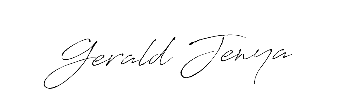 How to Draw Gerald Jenya signature style? Antro_Vectra is a latest design signature styles for name Gerald Jenya. Gerald Jenya signature style 6 images and pictures png