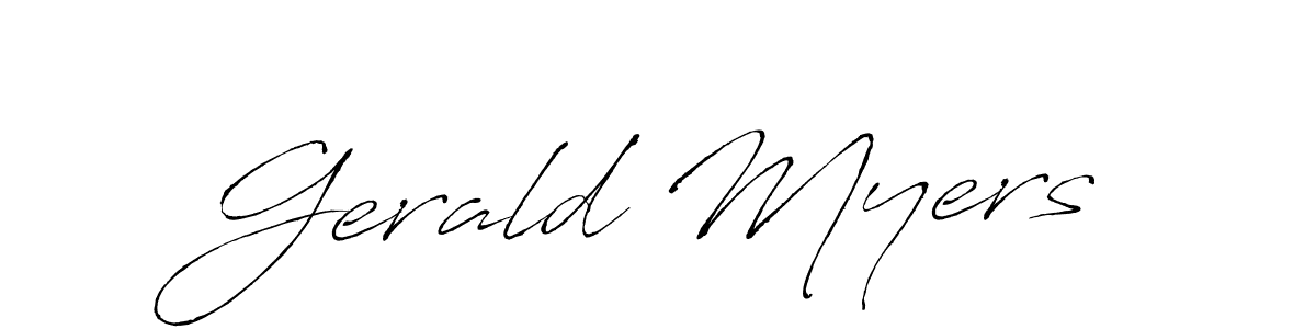 You should practise on your own different ways (Antro_Vectra) to write your name (Gerald Myers) in signature. don't let someone else do it for you. Gerald Myers signature style 6 images and pictures png
