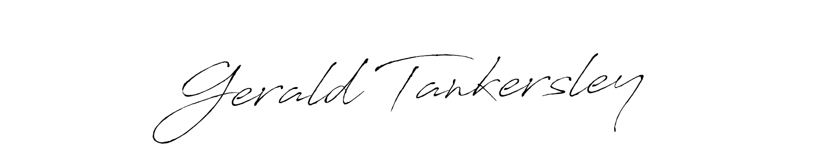 Use a signature maker to create a handwritten signature online. With this signature software, you can design (Antro_Vectra) your own signature for name Gerald Tankersley. Gerald Tankersley signature style 6 images and pictures png