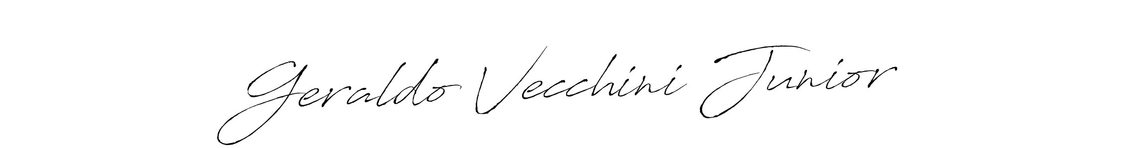 Use a signature maker to create a handwritten signature online. With this signature software, you can design (Antro_Vectra) your own signature for name Geraldo Vecchini Junior. Geraldo Vecchini Junior signature style 6 images and pictures png