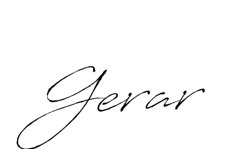 Also You can easily find your signature by using the search form. We will create Gerar name handwritten signature images for you free of cost using Antro_Vectra sign style. Gerar signature style 6 images and pictures png