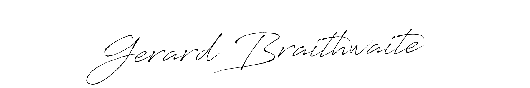 Antro_Vectra is a professional signature style that is perfect for those who want to add a touch of class to their signature. It is also a great choice for those who want to make their signature more unique. Get Gerard Braithwaite name to fancy signature for free. Gerard Braithwaite signature style 6 images and pictures png