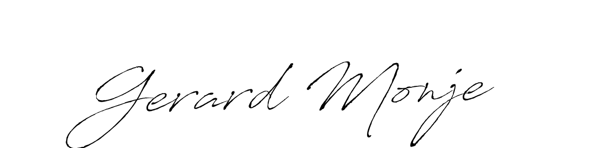 It looks lik you need a new signature style for name Gerard Monje. Design unique handwritten (Antro_Vectra) signature with our free signature maker in just a few clicks. Gerard Monje signature style 6 images and pictures png