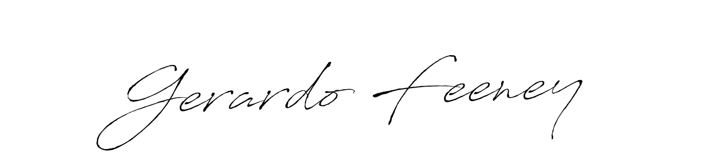 Make a short Gerardo Feeney signature style. Manage your documents anywhere anytime using Antro_Vectra. Create and add eSignatures, submit forms, share and send files easily. Gerardo Feeney signature style 6 images and pictures png