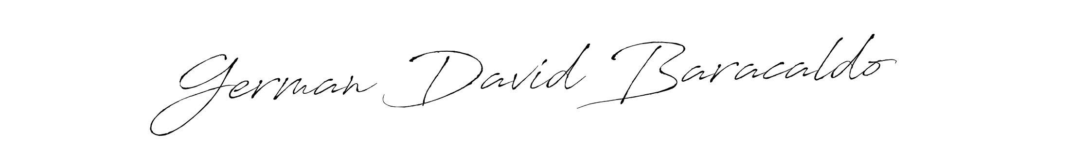 Similarly Antro_Vectra is the best handwritten signature design. Signature creator online .You can use it as an online autograph creator for name German David Baracaldo. German David Baracaldo signature style 6 images and pictures png