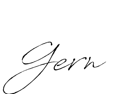 It looks lik you need a new signature style for name Gern. Design unique handwritten (Antro_Vectra) signature with our free signature maker in just a few clicks. Gern signature style 6 images and pictures png