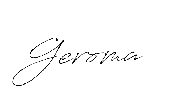 Similarly Antro_Vectra is the best handwritten signature design. Signature creator online .You can use it as an online autograph creator for name Geroma. Geroma signature style 6 images and pictures png