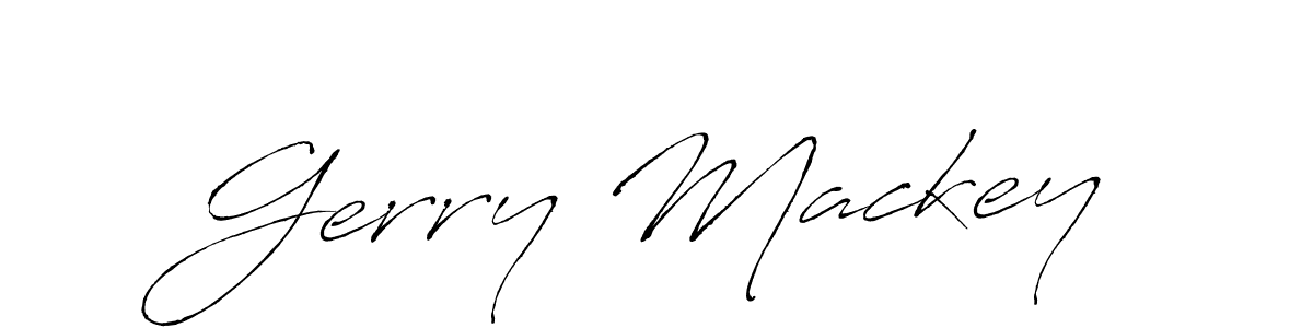 Design your own signature with our free online signature maker. With this signature software, you can create a handwritten (Antro_Vectra) signature for name Gerry Mackey. Gerry Mackey signature style 6 images and pictures png