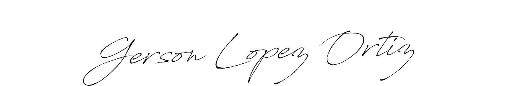 This is the best signature style for the Gerson Lopez Ortiz name. Also you like these signature font (Antro_Vectra). Mix name signature. Gerson Lopez Ortiz signature style 6 images and pictures png