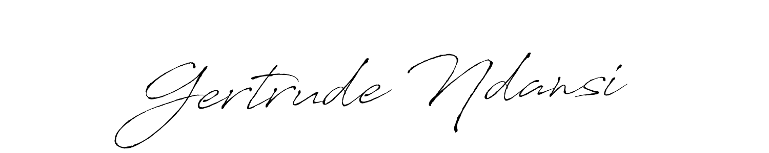 How to Draw Gertrude Ndansi signature style? Antro_Vectra is a latest design signature styles for name Gertrude Ndansi. Gertrude Ndansi signature style 6 images and pictures png