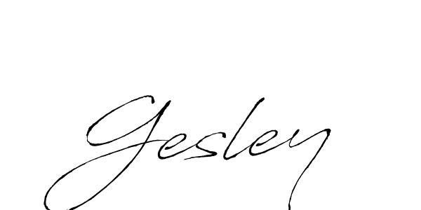 The best way (Antro_Vectra) to make a short signature is to pick only two or three words in your name. The name Gesley include a total of six letters. For converting this name. Gesley signature style 6 images and pictures png