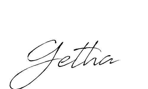 Make a beautiful signature design for name Getha. Use this online signature maker to create a handwritten signature for free. Getha signature style 6 images and pictures png