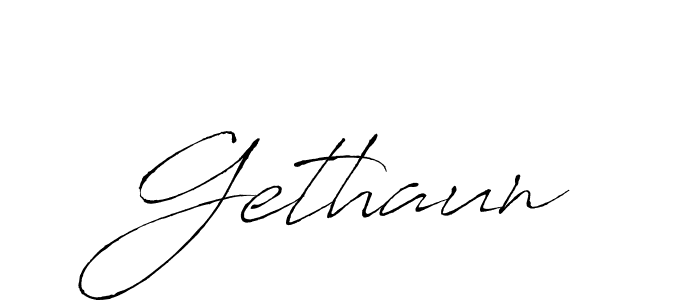 Make a beautiful signature design for name Gethaun. Use this online signature maker to create a handwritten signature for free. Gethaun signature style 6 images and pictures png