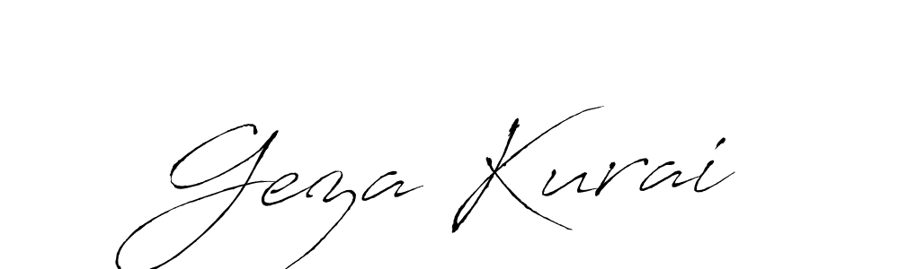 Make a beautiful signature design for name Geza Kurai. Use this online signature maker to create a handwritten signature for free. Geza Kurai signature style 6 images and pictures png