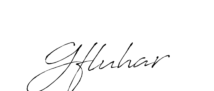 Make a short Gfluhar signature style. Manage your documents anywhere anytime using Antro_Vectra. Create and add eSignatures, submit forms, share and send files easily. Gfluhar signature style 6 images and pictures png