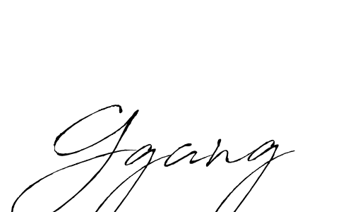 Also You can easily find your signature by using the search form. We will create Ggang name handwritten signature images for you free of cost using Antro_Vectra sign style. Ggang signature style 6 images and pictures png
