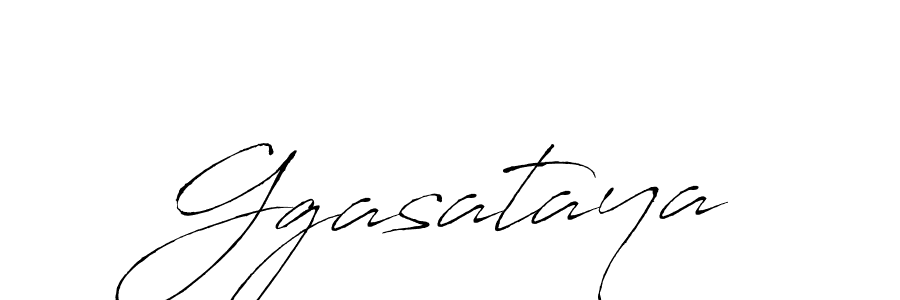 Design your own signature with our free online signature maker. With this signature software, you can create a handwritten (Antro_Vectra) signature for name Ggasataya. Ggasataya signature style 6 images and pictures png