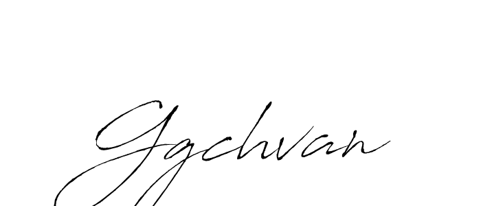Design your own signature with our free online signature maker. With this signature software, you can create a handwritten (Antro_Vectra) signature for name Ggchvan. Ggchvan signature style 6 images and pictures png