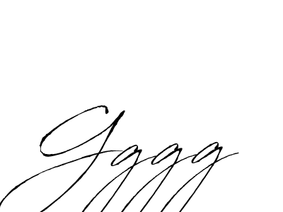 Create a beautiful signature design for name Gggg. With this signature (Antro_Vectra) fonts, you can make a handwritten signature for free. Gggg signature style 6 images and pictures png