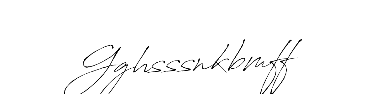 Design your own signature with our free online signature maker. With this signature software, you can create a handwritten (Antro_Vectra) signature for name Gghsssnkbmff. Gghsssnkbmff signature style 6 images and pictures png