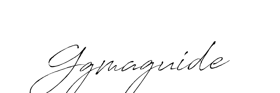 Use a signature maker to create a handwritten signature online. With this signature software, you can design (Antro_Vectra) your own signature for name Ggmaguide. Ggmaguide signature style 6 images and pictures png