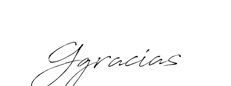 Ggracias stylish signature style. Best Handwritten Sign (Antro_Vectra) for my name. Handwritten Signature Collection Ideas for my name Ggracias. Ggracias signature style 6 images and pictures png