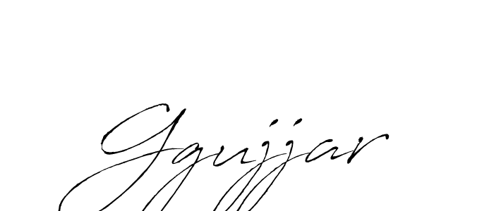 Create a beautiful signature design for name Ggujjar. With this signature (Antro_Vectra) fonts, you can make a handwritten signature for free. Ggujjar signature style 6 images and pictures png