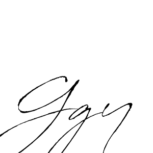 The best way (Antro_Vectra) to make a short signature is to pick only two or three words in your name. The name Ggy include a total of six letters. For converting this name. Ggy signature style 6 images and pictures png