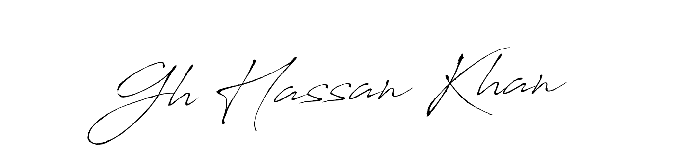 Antro_Vectra is a professional signature style that is perfect for those who want to add a touch of class to their signature. It is also a great choice for those who want to make their signature more unique. Get Gh Hassan Khan name to fancy signature for free. Gh Hassan Khan signature style 6 images and pictures png