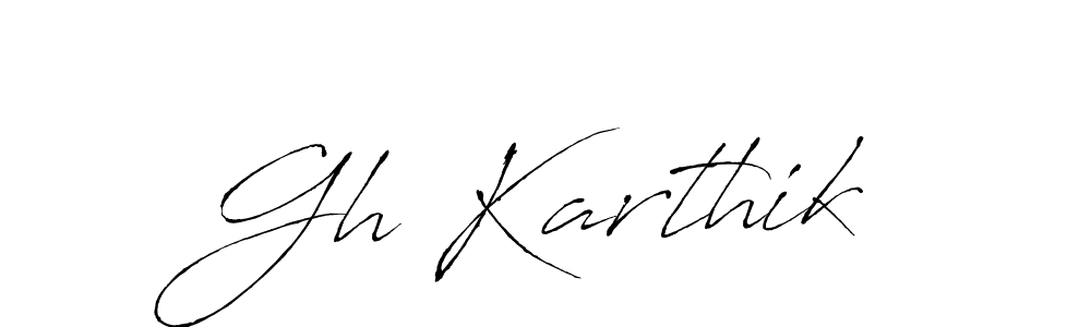 Make a short Gh Karthik signature style. Manage your documents anywhere anytime using Antro_Vectra. Create and add eSignatures, submit forms, share and send files easily. Gh Karthik signature style 6 images and pictures png