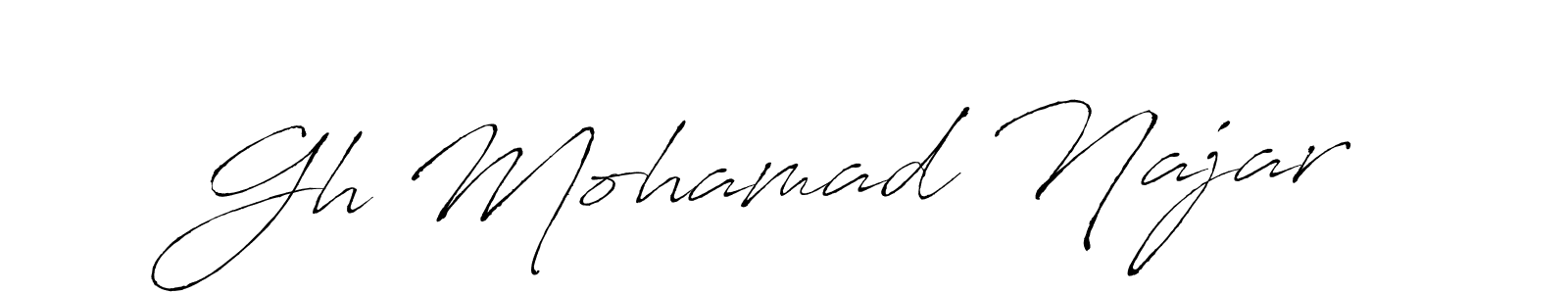 Make a beautiful signature design for name Gh Mohamad Najar. Use this online signature maker to create a handwritten signature for free. Gh Mohamad Najar signature style 6 images and pictures png