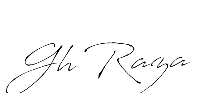 How to Draw Gh Raza signature style? Antro_Vectra is a latest design signature styles for name Gh Raza. Gh Raza signature style 6 images and pictures png