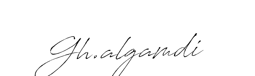 How to make Gh.algamdi signature? Antro_Vectra is a professional autograph style. Create handwritten signature for Gh.algamdi name. Gh.algamdi signature style 6 images and pictures png