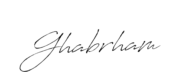 Once you've used our free online signature maker to create your best signature Antro_Vectra style, it's time to enjoy all of the benefits that Ghabrham name signing documents. Ghabrham signature style 6 images and pictures png