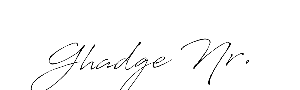 How to Draw Ghadge Nr. signature style? Antro_Vectra is a latest design signature styles for name Ghadge Nr.. Ghadge Nr. signature style 6 images and pictures png