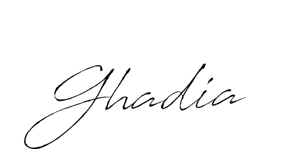 Antro_Vectra is a professional signature style that is perfect for those who want to add a touch of class to their signature. It is also a great choice for those who want to make their signature more unique. Get Ghadia name to fancy signature for free. Ghadia signature style 6 images and pictures png
