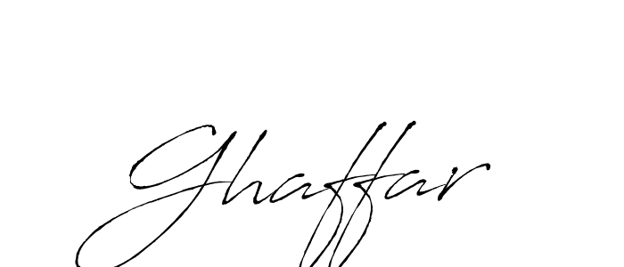 How to make Ghaffar signature? Antro_Vectra is a professional autograph style. Create handwritten signature for Ghaffar name. Ghaffar signature style 6 images and pictures png